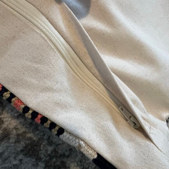 West Elm Woven Baja Pillow Cover Cotton Western Boho - Picture 5 of 7